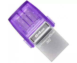 Флешка USB 3.2 64Gb Kingston DataTraveler microDuo 3C (DTDUO3CG3/64GB)