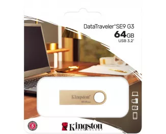 Флешка USB 3.2 64Gb Kingston DataTraveller SE9 G3 (DTSE9G3/64GB)