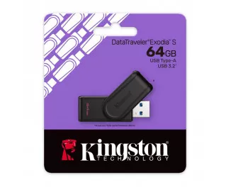 Флешка USB 3.2 64Gb Kingston DT Exodia S (DTXS/64GB)