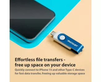 Флешка USB 3.2 64Gb Patriot Xporter X550 (PS64GX550AAD)