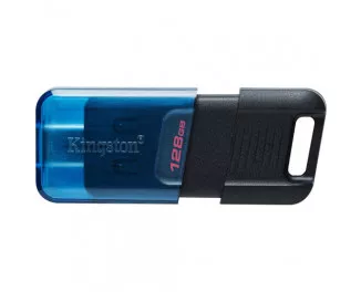 Флешка USB-C 3.2 128Gb Kingston DataTraveler 80 M Blue/Black (DT80M/128GB)