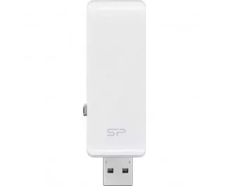 Флешка USB Type-A/Lightning 64Gb SiliconPower xDrive Z30 (SP064GBLU3Z30V1W)