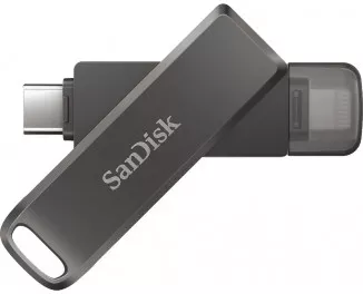 Флешка USB Type-C /Lightning 128Gb SanDisk iXpand Drive Luxe (SDIX70N-128G-GN6NE)