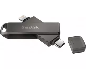 Флешка USB Type-C / Lightning 128Gb SanDisk iXpand Drive Luxe (SDIX70N-128G-GN6NE)