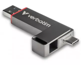 Флешка USB Type-C /USB Type-A 512Gb Verbatim QuickStick (32042)