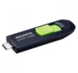 Флешка USB Type-C 128Gb ADATA UC300 Black/Green (ACHO-UC300-128G-RBK/GN)