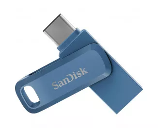Флешка USB Type-C 128Gb SanDisk Ultra Dual Drive Go Type-C Navy Blue (SDDDC3-128G-G46NB)
