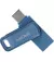 Флешка USB Type-C 128Gb SanDisk Ultra Dual Drive Go Type-C Navy Blue (SDDDC3-128G-G46NB)