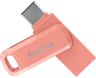 Флешка USB Type-C 64Gb SanDisk Dual Go Peach (SDDDC3-064G-G46PC)