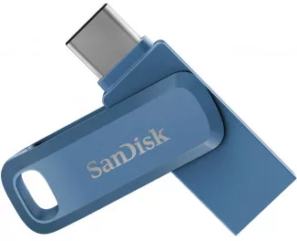 Флешка USB Type-C 64Gb SanDisk Ultra Drive Go Navy Blue (SDDDC3-064G-G46NB)