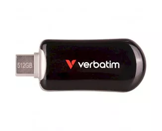 Флешка USB Type-C Verbatim 512GB Plectra Black (30227)