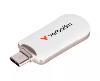 Флешка USB Type-C Verbatim 512GB Plectra White (30231)