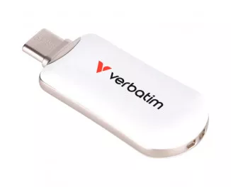 Флешка USB Type-C Verbatim 512GB Plectra White (30231)
