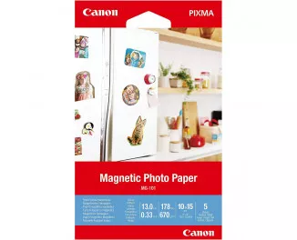 Фотобумага Canon MG-101 10x15 Magnetic Photo Paper 5sh (3634C002)