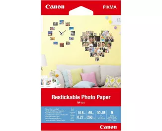 Фотобумага Canon RP-101 10x15 Photo Paper Restickable 5sh (3635C002)