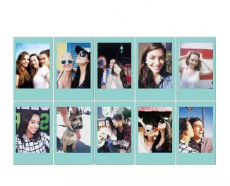 Фотобумага для камеры Fujifilm Instax Mini Blue Frame (54х86мм 10шт) (16537055)