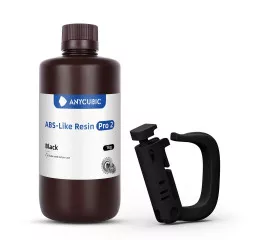 Фотополімерна смола Anycubic ABS-Like Resin Pro 2, 1 кг, Black (SABP2BK-102A)