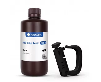 Фотополімерна смола Anycubic ABS-Like Resin Pro 2, 1 кг, Black (SABP2BK-102A)