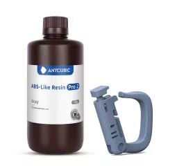 Фотополімерна смола Anycubic ABS-Like Resin Pro 2, 1 кг, Gray (SABP2GY-102A)