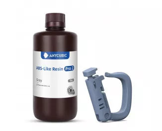 Фотополімерна смола Anycubic ABS-Like Resin Pro 2, 1 кг, Gray (SABP2GY-102A)