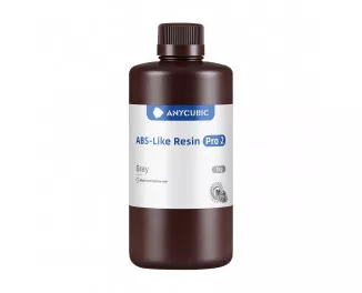 Фотополімерна смола Anycubic ABS-Like Resin Pro 2, 1 кг, Gray (SABP2GY-102A)