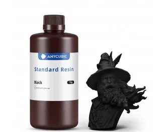 Фотополімерна смола Anycubic Standard Resin 1kg - Black (SPTBK-104E)