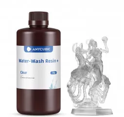 Фотополімерна смола Anycubic Water-Wash Resin+ Clear, 1 кг (SSXCL-104D)