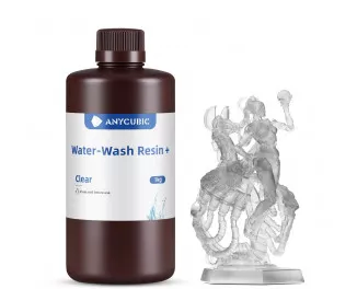 Фотополімерна смола Anycubic Water-Wash Resin+ Clear, 1 кг (SSXCL-104D)