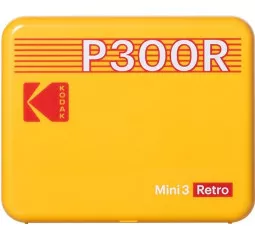 Фотопринтер Kodak Mini 3 Retro Yellow (P300R)