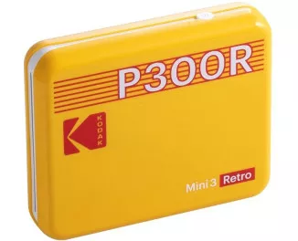 Фотопринтер Kodak Mini 3 Retro Yellow (P300R)