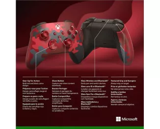 Геймпад бездротовий Microsoft Xbox Series X | S Wireless Controller Daystrike Camo (QUA-00017, QAU-00017, QAU-00016)