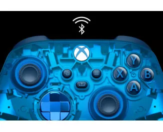 Геймпад беспроводной Microsoft Xbox Series X/S Wireless Controller Sky Cipher Special Edition (QAU-00151)