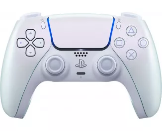 Геймпад бездротовий Sony PlayStation DualSense Chrome Pearl (1000044446, 1000044472)