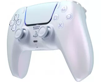 Геймпад беспроводной Sony PlayStation DualSense Chrome Pearl (1000044446, 1000044472)