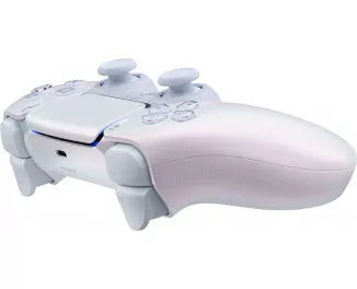 Геймпад беспроводной Sony PlayStation DualSense Chrome Pearl (1000044446, 1000044472)