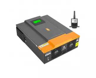 Гибридный солнечный инвертор (hybrid) PowMr 3000W 24V POW-HVM3.2H-24V-N + WiFi