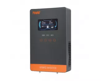 Гібридний сонячний інвертор (hybrid) PowMr 4500W 24V POW-HVM4.5K-24V