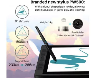 Графічний монітор Huion Kamvas Pro 20 (GT1901_HUION)