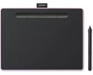 Графический планшет Wacom Intuos M Bluetooth Pink (CTL-6100WLP-N)