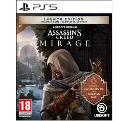 Гра для PS5 Assassin's Creed Mirage Launch Edition (Blu-ray диск) (3307216258186)