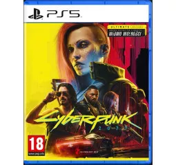 Гра для PS5 Cyberpunk 2077: Ultimate Edition (Blu-ray диск) (5902367641870)