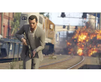 Игра для PS5 Grand Theft Auto V (Blu-ray диск) (5026555431842)