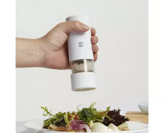 Измельчитель специй электрический HUOHOU Electric Pepper Grinde White (HU0142)