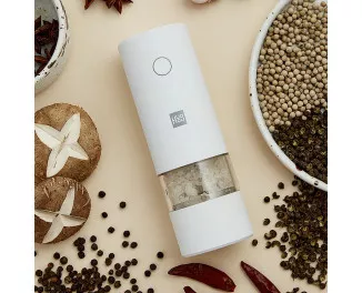 Измельчитель специй электрический HUOHOU Electric Pepper Grinde White (HU0142)