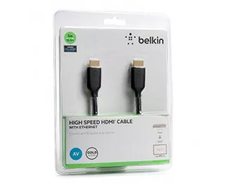 Кабель Belkin HDMI (AM/AM) High Speed Ethernet 5m 4K/Ultra HD Gold-Plated