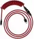 Кабель для ігрової клавіатури USB-C > USB-A HyperX Coiled Cable (6J677AA) Red 