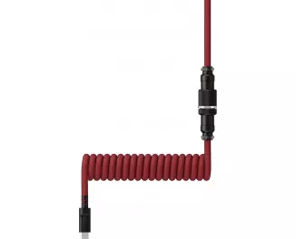 Кабель для ігрової клавіатури USB-C > USB-A HyperX Coiled Cable (6J677AA) Red 