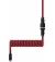 Кабель для ігрової клавіатури USB-C > USB-A HyperX Coiled Cable (6J677AA) Red 