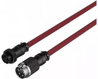 Кабель для ігрової клавіатури USB-C > USB-A HyperX Coiled Cable (6J677AA) Red 