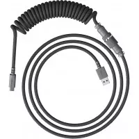 Кабель для ігрової клавіатури USB-C > USB-A HyperX Coiled Cable (6J677AA) Red 